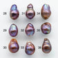 10-11mm Single Edison Pearl Undrilled Loose Piece with Extremely Nice Luster in Natural Color Freshwater Pearl Drops, SKU # 1922EP