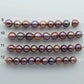 11-12mm Edison Pearl in Natural Color and High Lusters in Short Strand for Beading or Jewelry Making, SKU # 1953EP