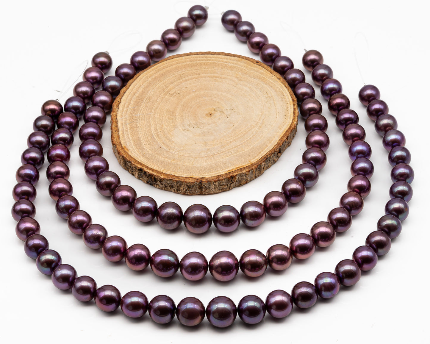 12-15mm Round Edison Pearl in Full Strand, Freshwater Pearl in Natural Colors with High Luster, Pre-Strung for Jewelry Making, SKU # 2928ED