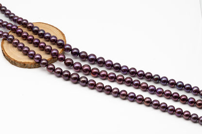 12-15mm Round Edison Pearl in Full Strand, Freshwater Pearl in Natural Colors with High Luster, Pre-Strung for Jewelry Making, SKU # 2928ED