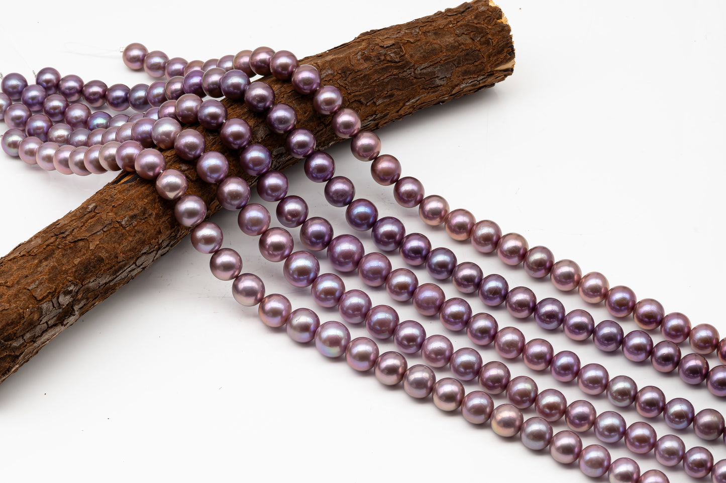 12-15mm Round Edison Pearl in Full Strand, Freshwater Pearl in Natural Colors with High Luster, Pre-Strung for Jewelry Making, SKU # 2929ED  Description: