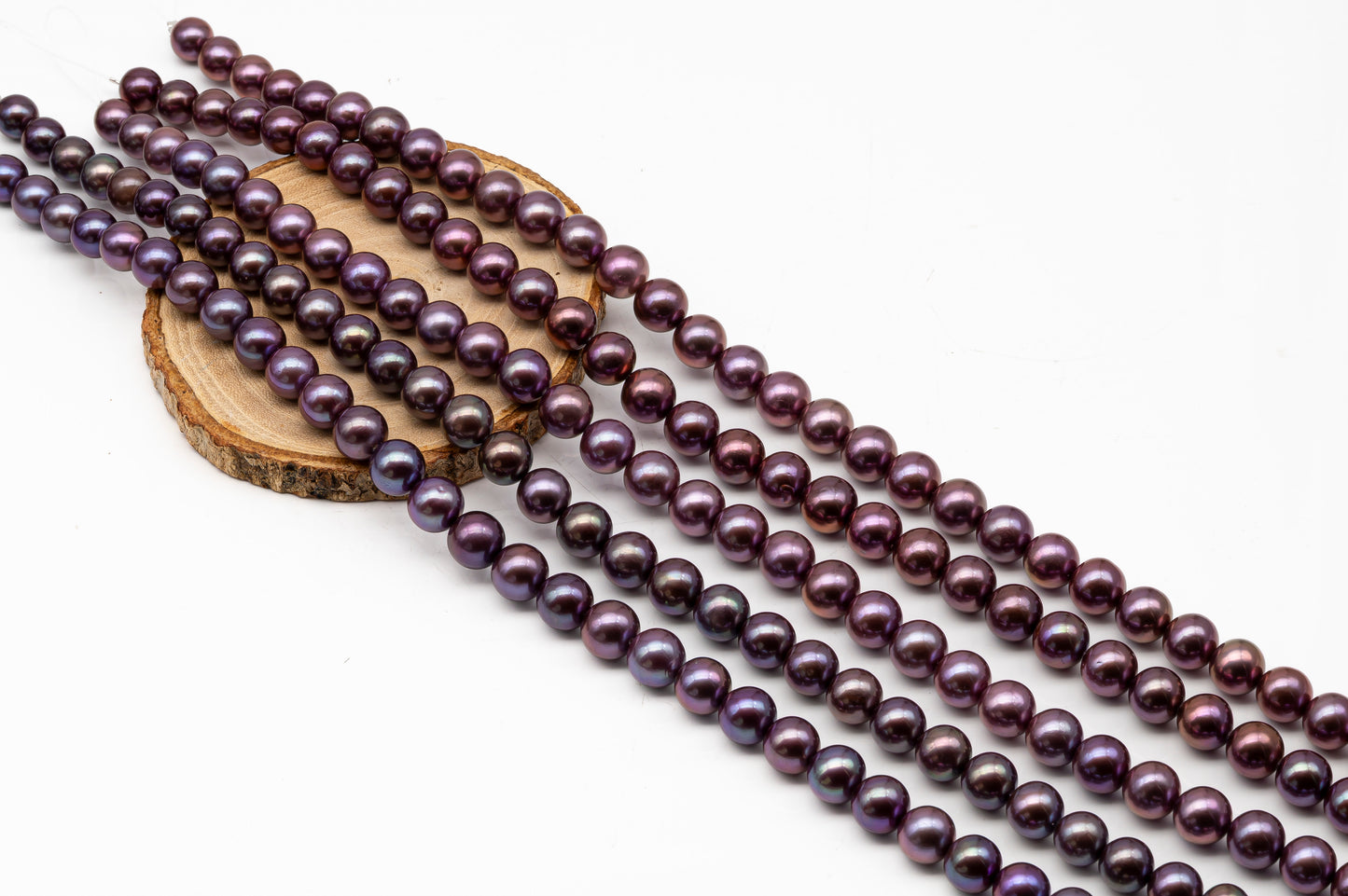 10-12mm Round Edison Pearl in Full Strand, Freshwater Pearl in Natural Colors with High Luster, Pre-Strung for Jewelry Making, SKU # 2930ED