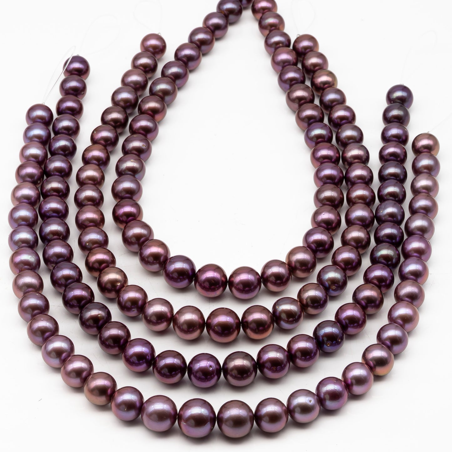 12-15mm Round Edison Pearl in Full Strand, Freshwater Pearl in Natural Colors with High Luster, Pre-Strung for Jewelry Making, SKU # 2932ED