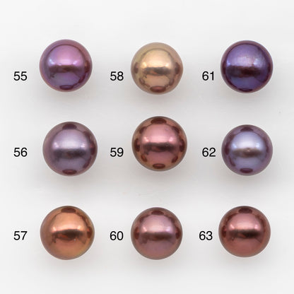 11-12mm Loose Edison Pearl, Freshwater Pearl in Natural Colors with High Luster, Single Pice for Jewelry Making, No Hole, SKU # 2949EP