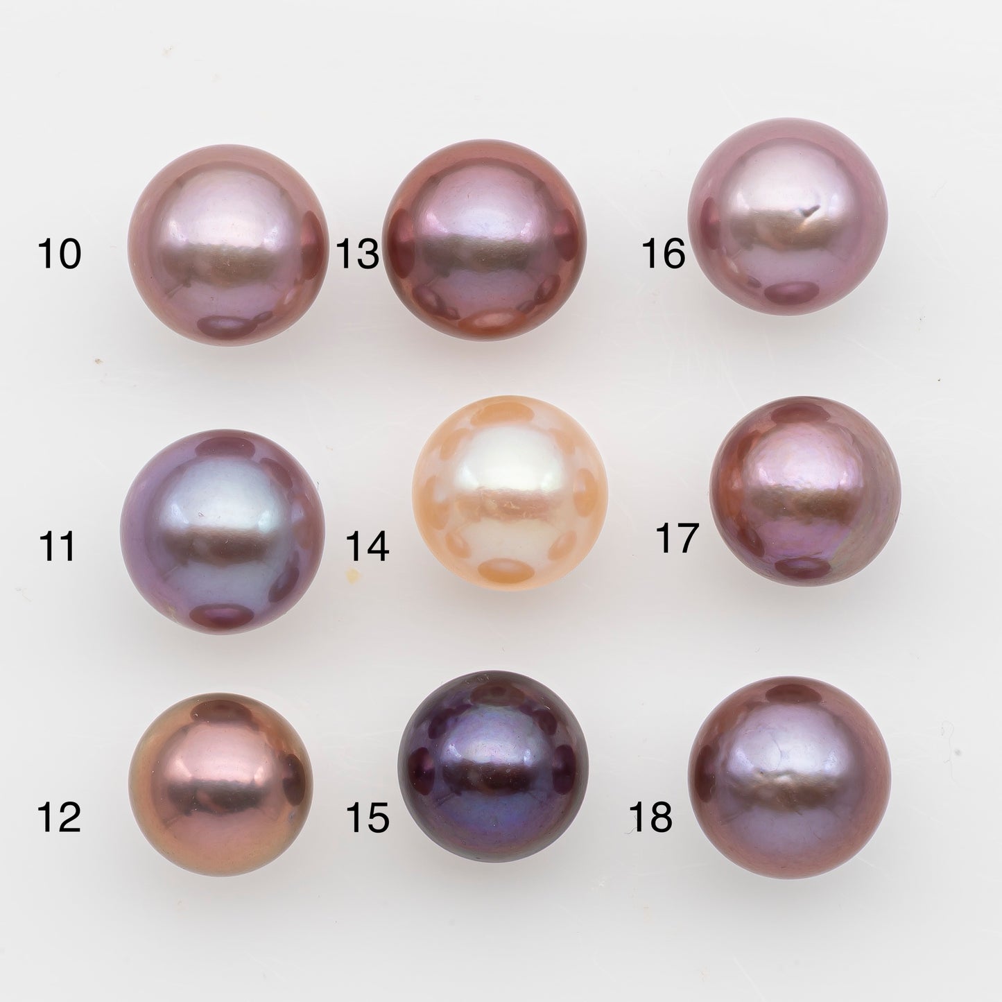 10-11mm Loose Edison Pearl, Freshwater Pearl in Natural Colors with High Luster, Single Pice for Jewelry Making, No Hole, SKU # 2916EP