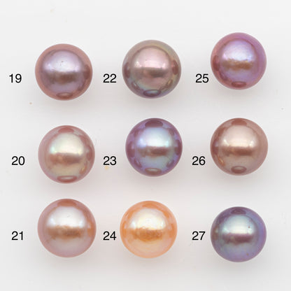 10-11mm Loose Edison Pearl, Freshwater Pearl in Natural Colors with High Luster, Single Pice for Jewelry Making, No Hole, SKU # 2916EP