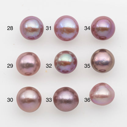 10-11mm Loose Edison Pearl, Freshwater Pearl in Natural Colors with High Luster, Single Pice for Jewelry Making, No Hole, SKU # 2916EP