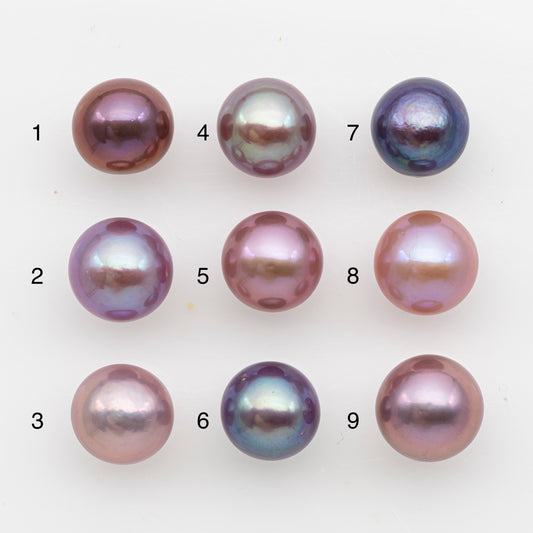 10-11mm Loose Edison Pearl, Freshwater Pearl in Natural Colors with High Luster, Single Pice for Jewelry Making, No Hole, SKU # 2917EP