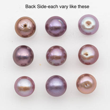 10-11mm Loose Edison Pearl, Freshwater Pearl in Natural Colors with High Luster, Single Pice for Jewelry Making, No Hole, SKU # 2917EP
