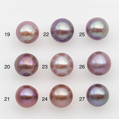 10-11mm Loose Edison Pearl, Freshwater Pearl in Natural Colors with High Luster, Single Pice for Jewelry Making, No Hole, SKU # 2917EP