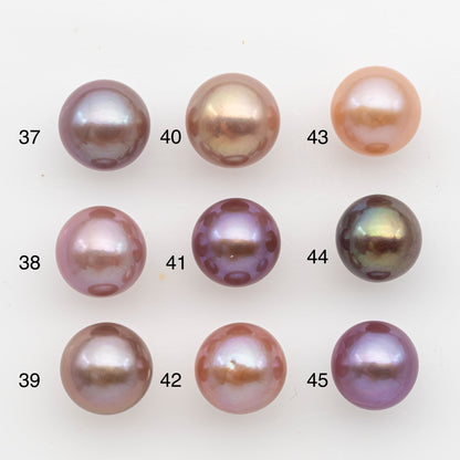 10-11mm Loose Edison Pearl, Freshwater Pearl in Natural Colors with High Luster, Single Pice for Jewelry Making, No Hole, SKU # 2917EP