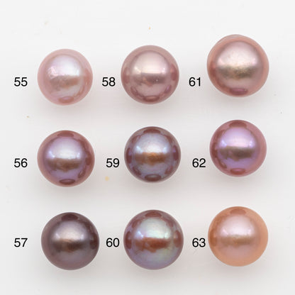 10-11mm Loose Edison Pearl, Freshwater Pearl in Natural Colors with High Luster, Single Pice for Jewelry Making, No Hole, SKU # 2917EP