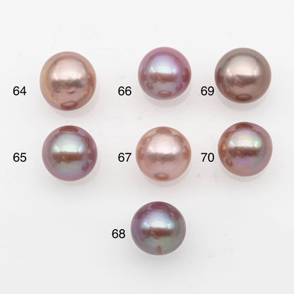 10-11mm Loose Edison Pearl, Freshwater Pearl in Natural Colors with High Luster, Single Pice for Jewelry Making, No Hole, SKU # 2917EP