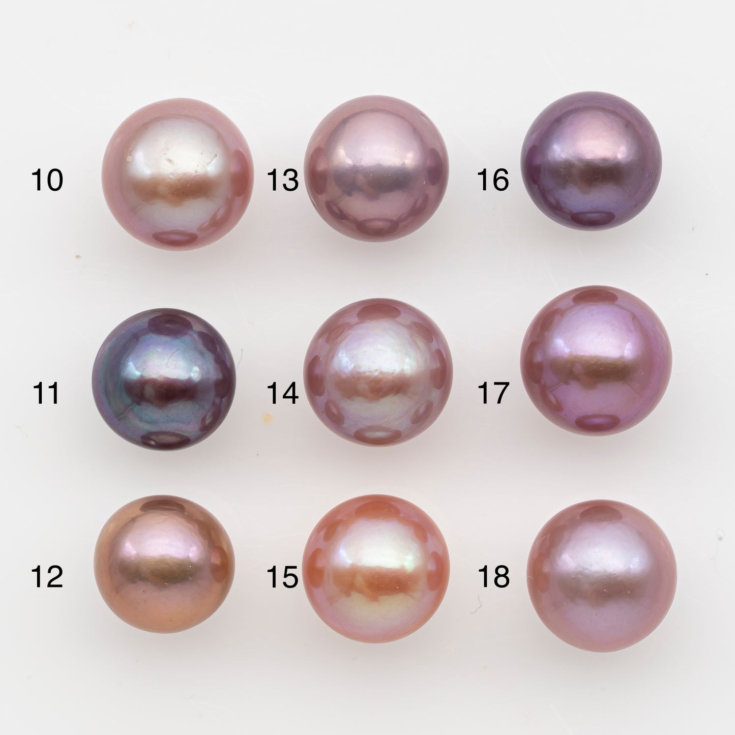 10-11mm Loose Edison Pearl, Freshwater Pearl in Natural Colors with High Luster, Single Pice for Jewelry Making, No Hole, SKU # 2919EP