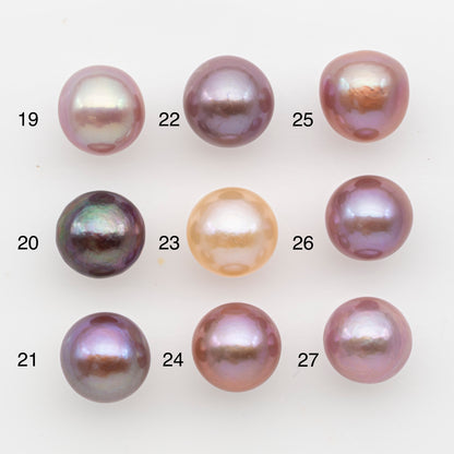 10-11mm Loose Edison Pearl, Freshwater Pearl in Natural Colors with High Luster, Single Pice for Jewelry Making, No Hole, SKU # 2919EP