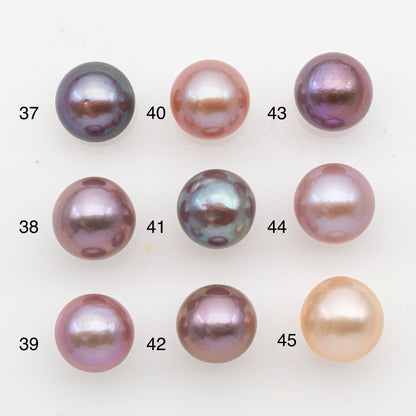 10-11mm Loose Edison Pearl, Freshwater Pearl in Natural Colors with High Luster, Single Pice for Jewelry Making, No Hole, SKU # 2919EP
