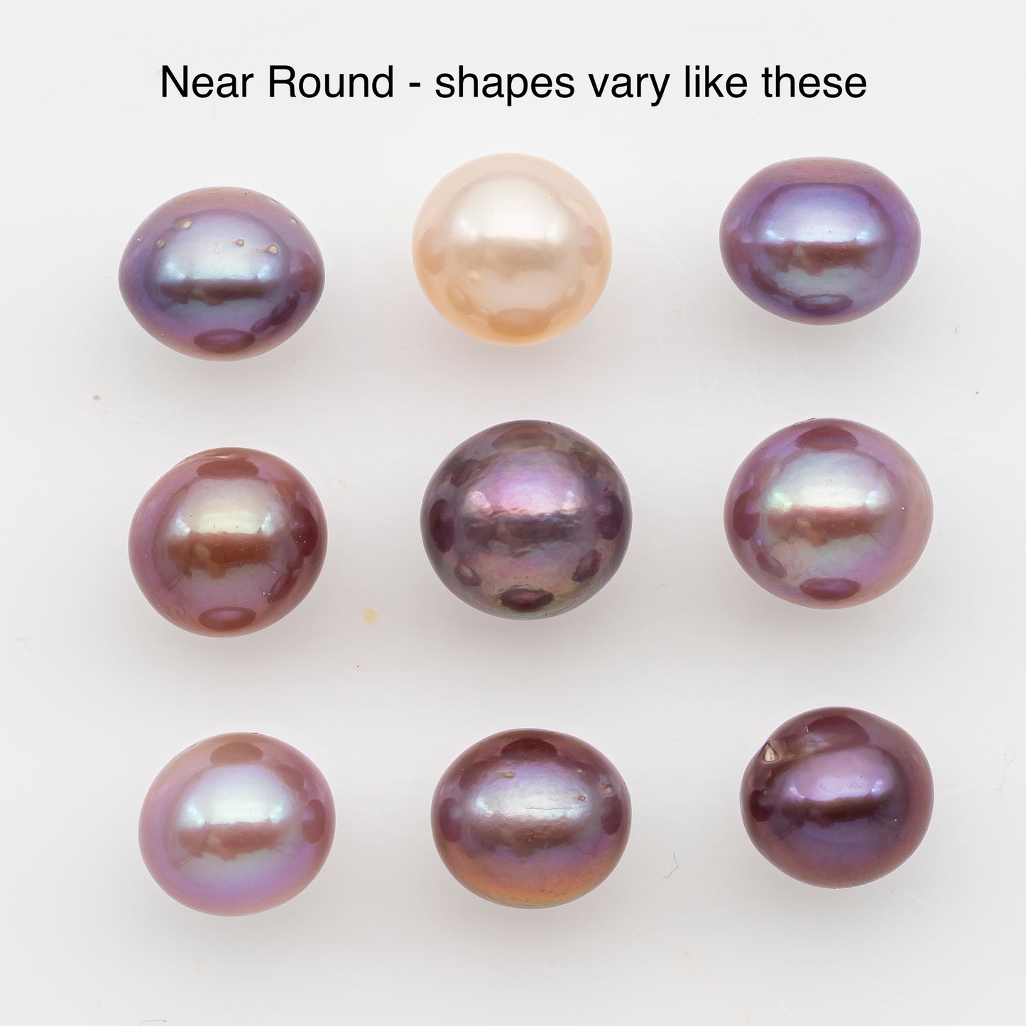 10-11mm Loose Edison Pearl, Freshwater Pearl in Natural Colors with High Luster, Single Pice for Jewelry Making, No Hole, SKU # 2920EP