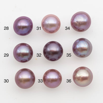10-11mm Loose Edison Pearl, Freshwater Pearl in Natural Colors with High Luster, Single Pice for Jewelry Making, No Hole, SKU # 2920EP