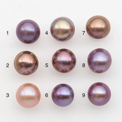 10-11mm Loose Edison Pearl, Freshwater Pearl in Natural Colors with High Luster, Single Pice for Jewelry Making, No Hole, SKU # 2921EP