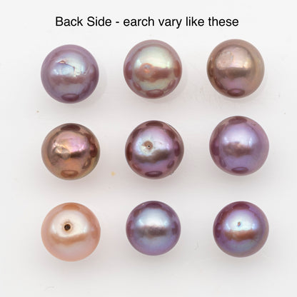 10-11mm Loose Edison Pearl, Freshwater Pearl in Natural Colors with High Luster, Single Pice for Jewelry Making, No Hole, SKU # 2921EP