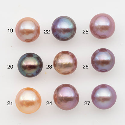 10-11mm Loose Edison Pearl, Freshwater Pearl in Natural Colors with High Luster, Single Pice for Jewelry Making, No Hole, SKU # 2921EP