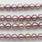 11-12mm Near Round Edison Pearl, Freshwater in Natural Color with Nice Luster for Beading, SKU # 1234EP