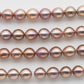 11-12mm Round Edison Pearl in Natural Color in Short Strand