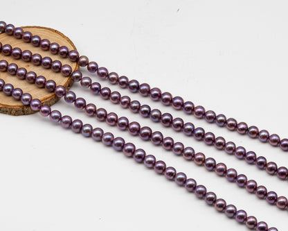 10-12mm Edison Pearl in Full Strand, Freshwater Pearl in Natural Colors with High Luster, Pre-Strung for Jewelry Making, SKU # 3118EP