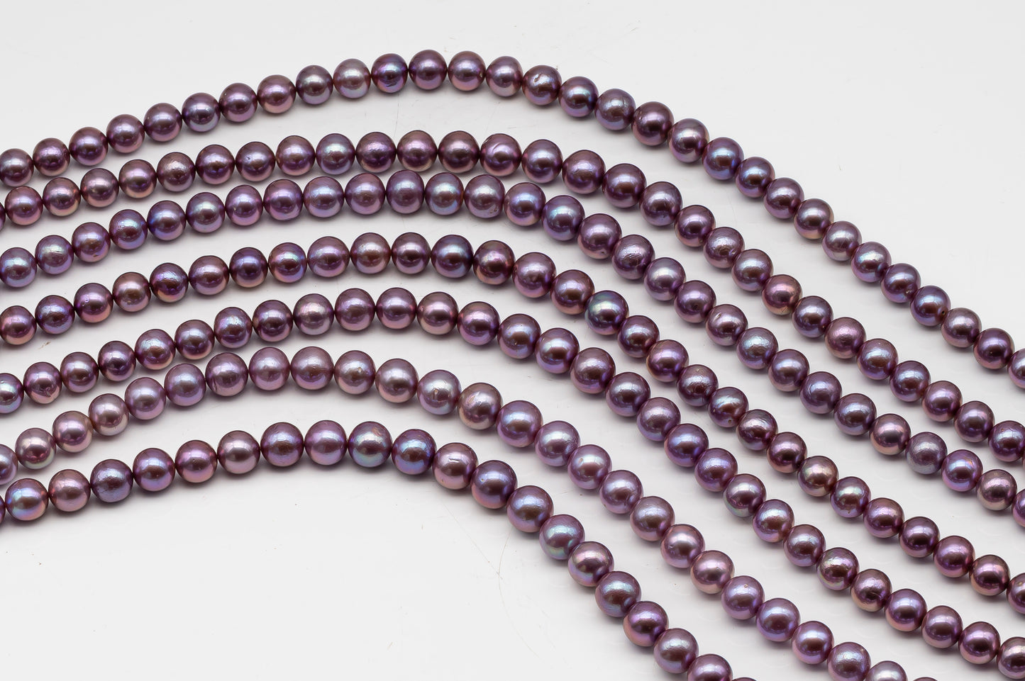 10-12mm Edison Pearl in Full Strand, Freshwater Pearl in Natural Colors with High Luster, Pre-Strung for Jewelry Making, SKU # 3118EP