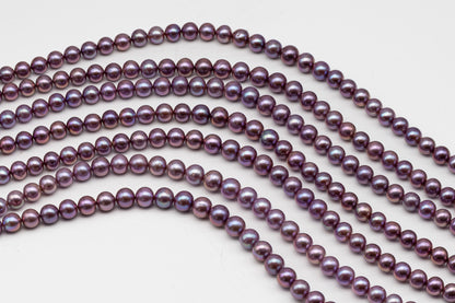 10-12mm Edison Pearl in Full Strand, Freshwater Pearl in Natural Colors with High Luster, Pre-Strung for Jewelry Making, SKU # 3118EP
