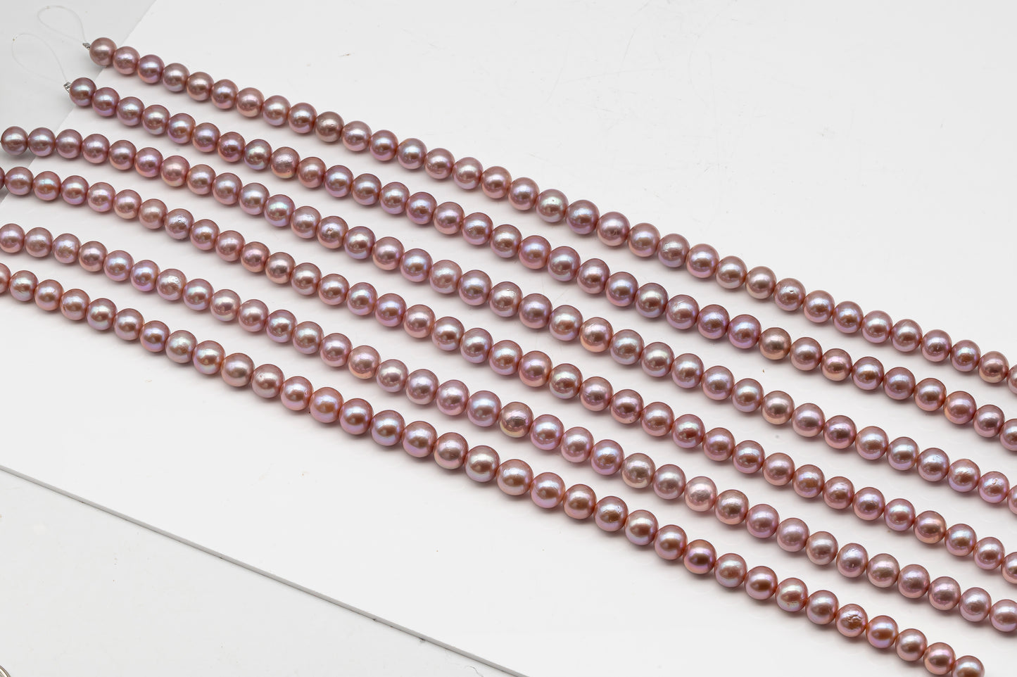 10-12mm Edison Pearl in Full Strand, Freshwater Pearl in Natural Colors with High Luster, Pre-Strung for Jewelry Making, SKU # 3119EP