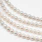 11-13mm Near Round Edison Pearl Strand with High Luster and White Colors, SKU # 2404EP