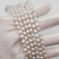 6-7mm Freshwater Pearl in Baroque Rice Shape,  Full Strand in White Color with Nice Luster for Beading or Jewelry Making, SKU # 2434FW