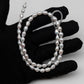 6-7mm Freshwater Pearl in Baroque Rice Shape,  Full Strand in White Color with Nice Luster for Beading or Jewelry Making, SKU # 2434FW