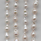 6-7mm Tiny Baroque Pearl, Mini Odd Shape Freshwater Pearl Bead in Natural White Color on a Full Strand, SKU # 2437FW