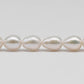 5-5.5mm or 6-7mm Rice Pearl in Natural White Color with High Lusters, Teardrop Shape Full Strand for Jewelry Making or Breading, SKU # 2439FW