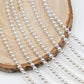 3-3.5mm Freshwater Pearls Near Round Pearl Beads, White Color With Very Nice Luster, Seed Pearls, Full Strand, SKU# 1963FW