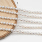 AAA 5-5.5mm White Freshwater Pearl Bead in Near Round with Blemishes for Jewelry Making, SKU # 1964FW