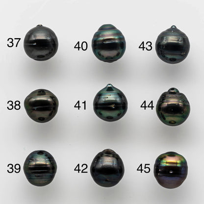 11-12mm Undrilled Tahitian Pearl Drop with High Luster and Natural Color, Loose Single Piece for Jewelry Making, SKU # 1652TH