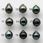 12-13mm Tahitian Pearl Bead in Drop Shape Loose Undrilled with High Luster and Natural Color, Half or Full Drilled or Big Hole, SKU #1655TH