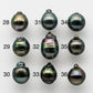 13-14mm Large Size Tahitian Pearl Bead Drop Loose Undrilled Natural Color and High Luster, Half of Full Drilled to Large Hole, SKU # 1660TH