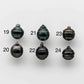 11-12mm Loose Tahitian Pearl Bead Drop Undrilled with Natural Color and High Luster, Half or Full Drilled to Large Hole, SKU # 1663TH