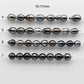 8-11mm Tahitian Pearl Drops with High Luster and Natural Color in Short Strands for Jewelry Making, SKU # 1723TH
