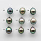 9-10mm Tahitian Pearl Drop with High Luster and Blemishes, Single Piece Loose Undrilled, Half or Full Drilled or Large Hole, SKU # 1744TH