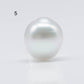 12-13mm White South Sea Pearl Drops in Natural Color with Beautiful Lusters, Loose Single Piece Undrilled for Jewelry Making, SKU # 1748SS