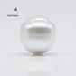 13-14 Circle White South Sea Pearl Drop in Loose Single Piece Undrilled, High Luster and Natural White Color, SKU # 1753SS