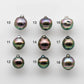 9-10mm Tahitian Pearl in Super High Luster and Minor Blemish, Single Piece Undrilled for Jewelry Making, SKU # 1740TH