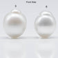 13-14mm Teardrop South Sea Pearls Loose Undrilled Single Piece, Natural White Color and High Luster with Blemishes, SKU # 1752SS