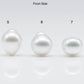 14-15mm White South Sea Pearl in Drop Shape with Natural Color and High Luster, Loose Undrilled Single Piece with Minor Blemish, SKU# 1755SS