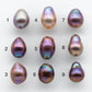 9-10mm Single Edison Pearl Undrilled Loose Piece with Extremely Nice Luster in Natural Color Freshwater Pearl Drops, SKU # 1921EP